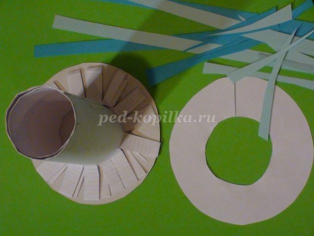 Букет крокусов из бумаги в вазе: часть 2 Букет крокусов из бумаги в вазе: часть 2