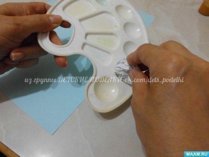 Летнее нетрадиционное рисование