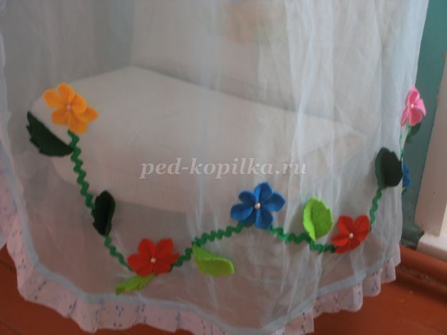 Как сделать цветы из фетра детскими руками Как сделать цветы из фетра детскими руками