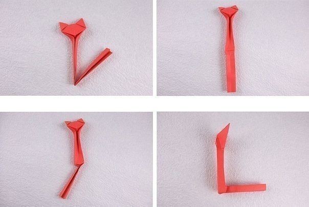 Кошки оригaми Кошки оригaми