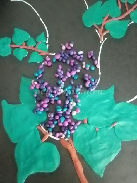 Весенние цветы из пластилина