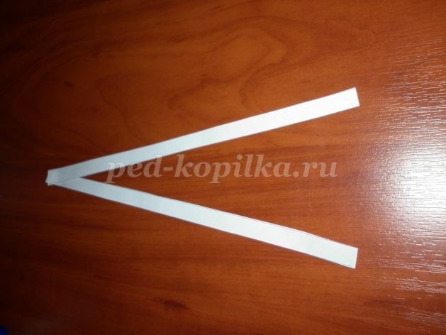 Объёмный Снеговик из бумаги: часть 1