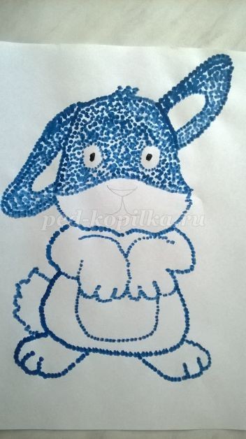 Пуантилизм для детей