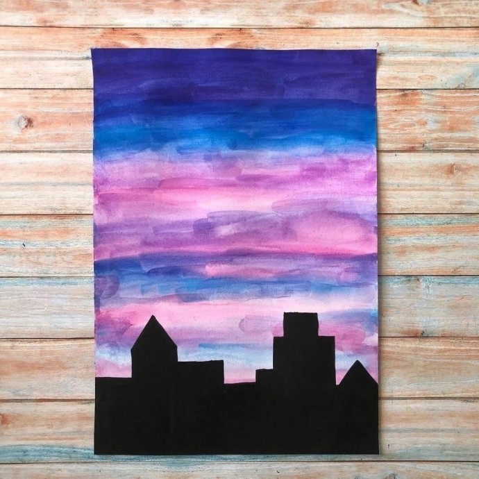 Вечерний город