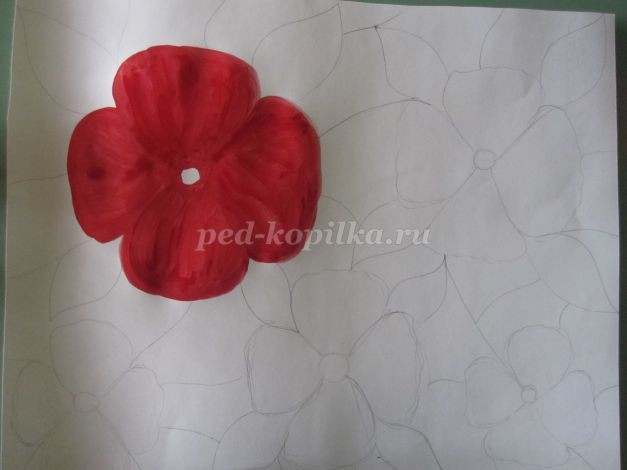 ​Цветы в технике витраж: часть 1