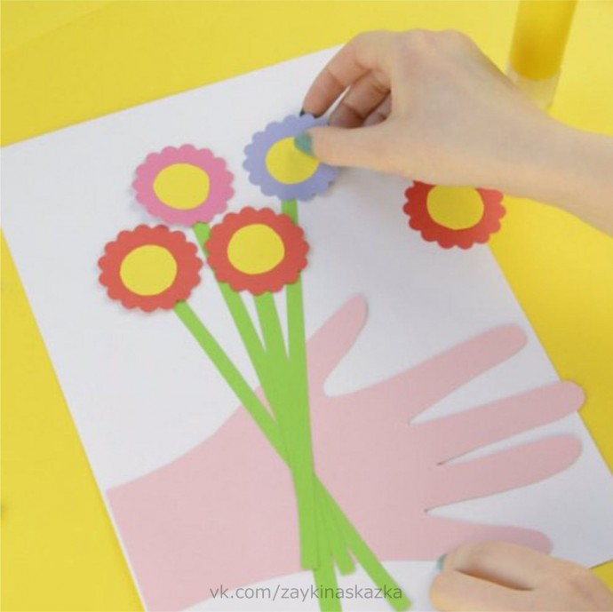 Букет в руке Букет в руке