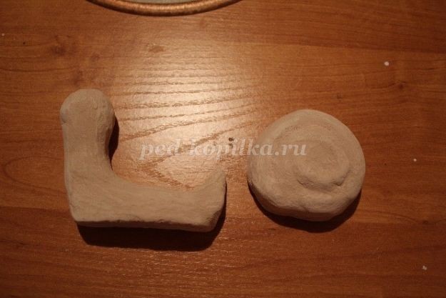 Улитка в технике папье-маше