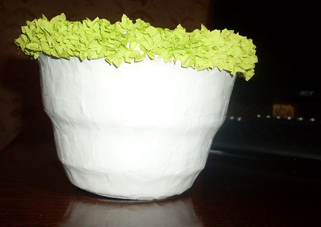 Крокусы из гофрированной бумаги: часть 1