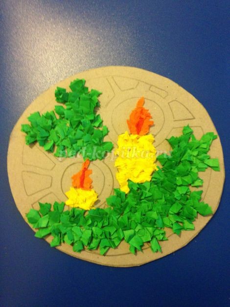 Новогодний шар из бумаги: часть 2