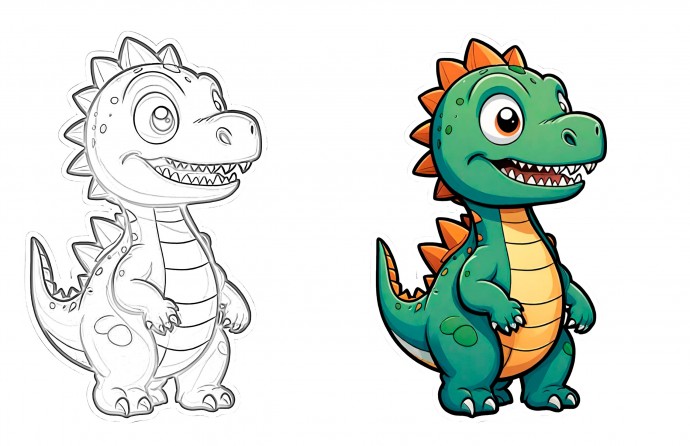 Раскраски "Динозавры" Раскраски "Динозавры"