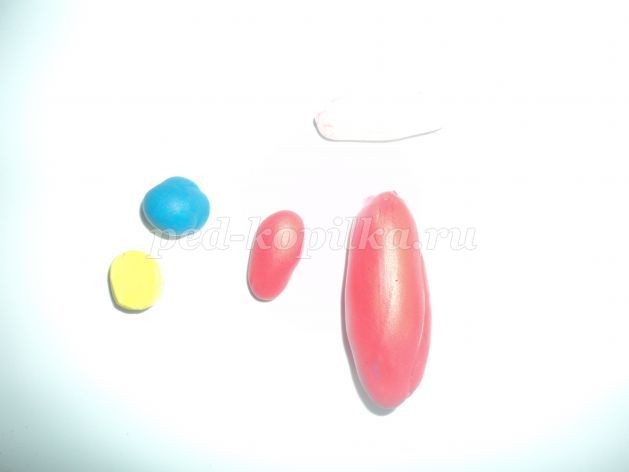 Дед Мороз из пластилина: часть 2