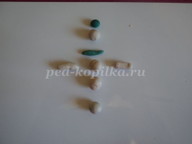 Дед Мороз из пластилина: часть 3 Дед Мороз из пластилина: часть 3