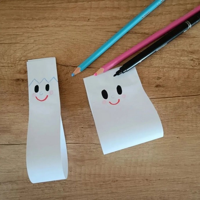 Грибочки из цветной бумаги Грибочки из цветной бумаги