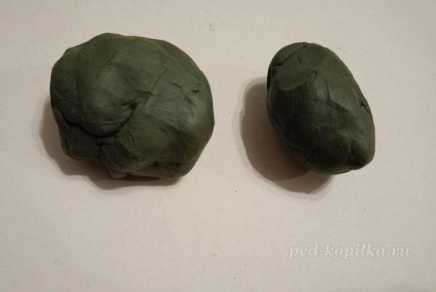 Кот из скульптурной глины детскими руками: часть 1 Кот из скульптурной глины детскими руками: часть 1