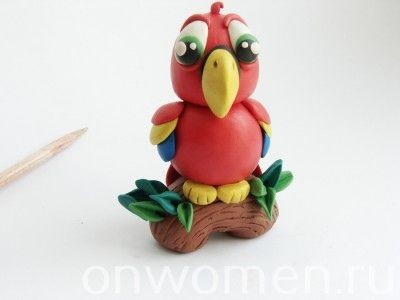 Лепим попугая Лепим попугая