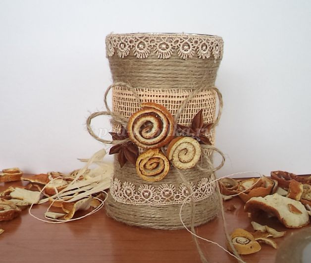 Подставка для канцелярских принадлежностей в стиле "эко" детскими руками: часть 2 Подставка для канцелярских принадлежностей в стиле "эко" детскими руками: часть 2