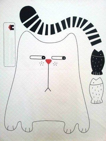 Шьём мягкую игрушку в виде кота Шьём мягкую игрушку в виде кота