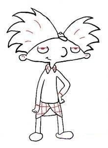 ​Урок рисования: Арнольд