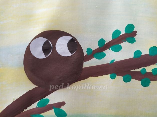 Аппликация с элементами рисования Аппликация с элементами рисования