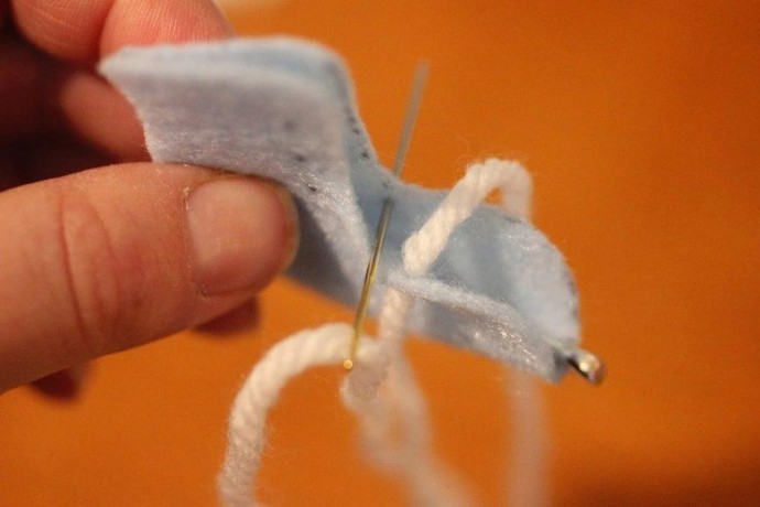 Коньки из фетра