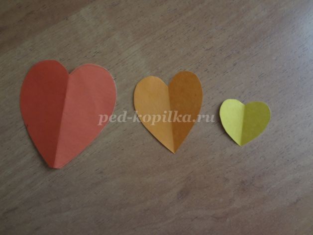 Осенняя аппликация из цветной бумаги: часть 1