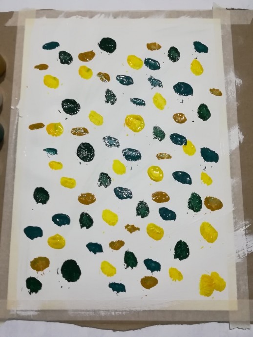 Рисуем одуванчики