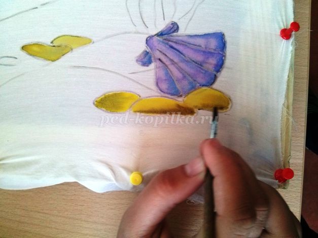 Аквариум в технике холодный батик: мастер-класс, часть 1