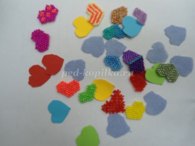 Дерево из сердечек: часть 2