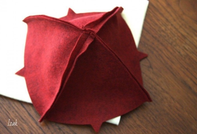 Мухомор из фетра Мухомор из фетра