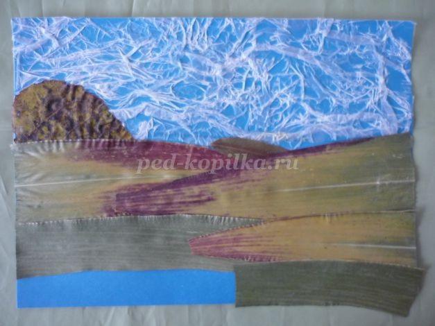 Пейзаж из осенних листьев: мастер-класс, часть 3 Пейзаж из осенних листьев: мастер-класс, часть 3