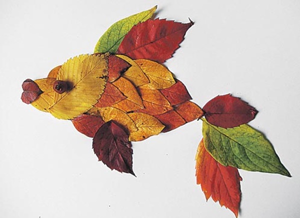 Творчество из листьев: идеи