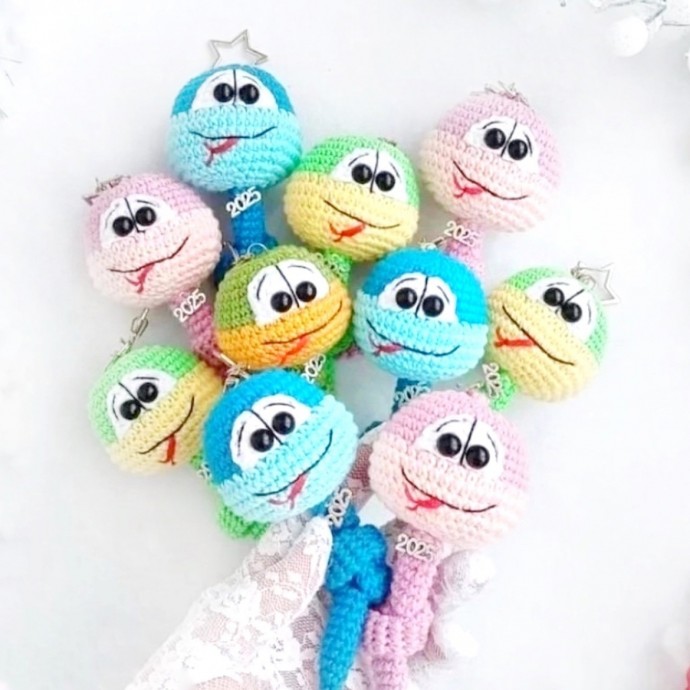 Змейка брелок