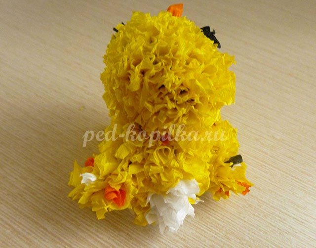 Торцевание на пластилине: цыпленок и курица Торцевание на пластилине: цыпленок и курица