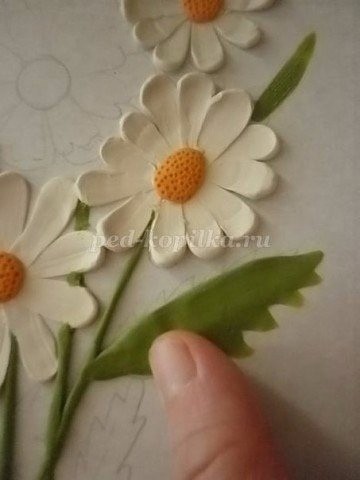 ​Яркий букет из пластилина