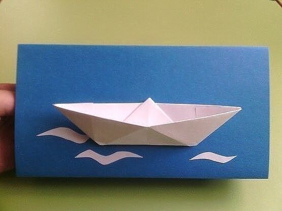 Объемный кораблик