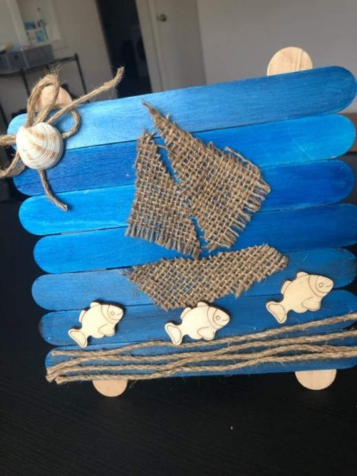 Поделки с детьми на морскую тематику Поделки с детьми на морскую тематику
