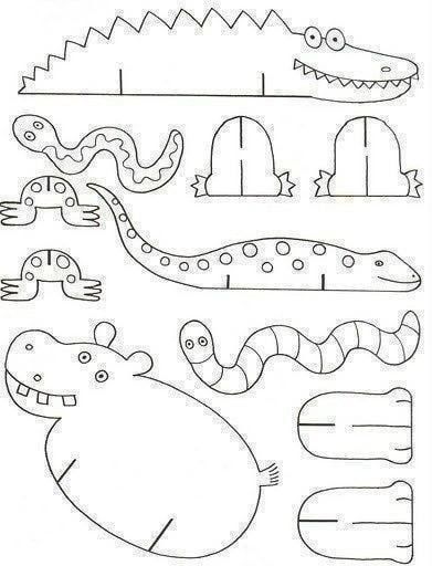 Зоопарк из бумаги