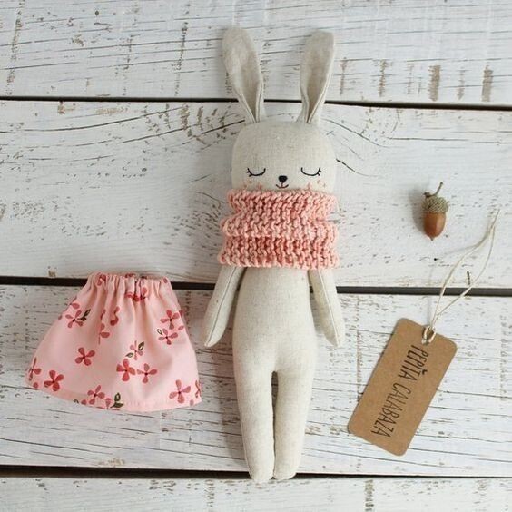 Шьем крольчат по самой простой схеме Шьем крольчат по самой простой схеме