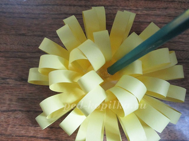 Цветы из бумажных полосок Цветы из бумажных полосок