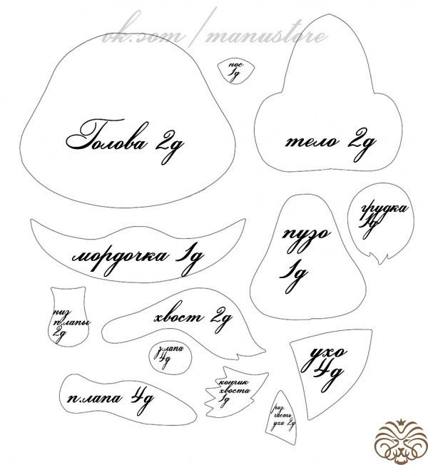 Игрушки в шапочках Игрушки в шапочках