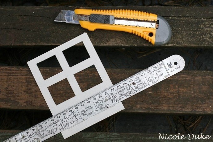 Кукольный домик из картона