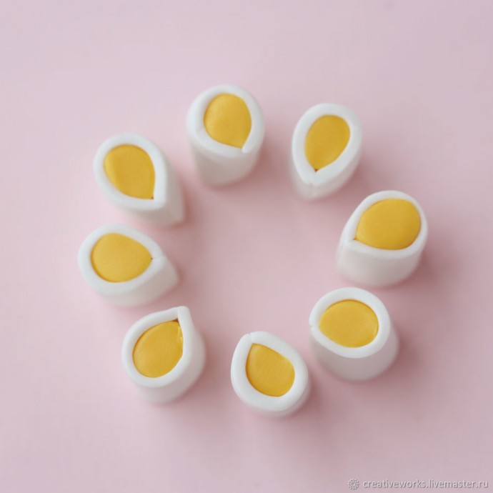 Лепим из полимерной глины лимон