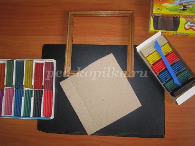 ​Пластилинография: настроение природы, часть 2