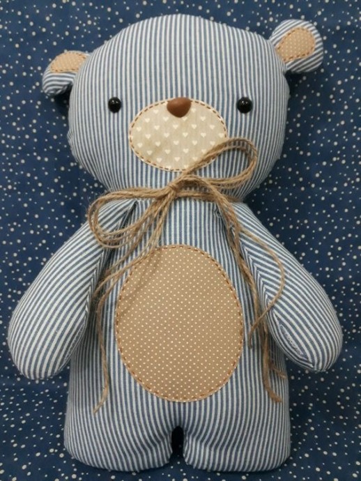 ​Шьем игрушечных медвежат из ткани