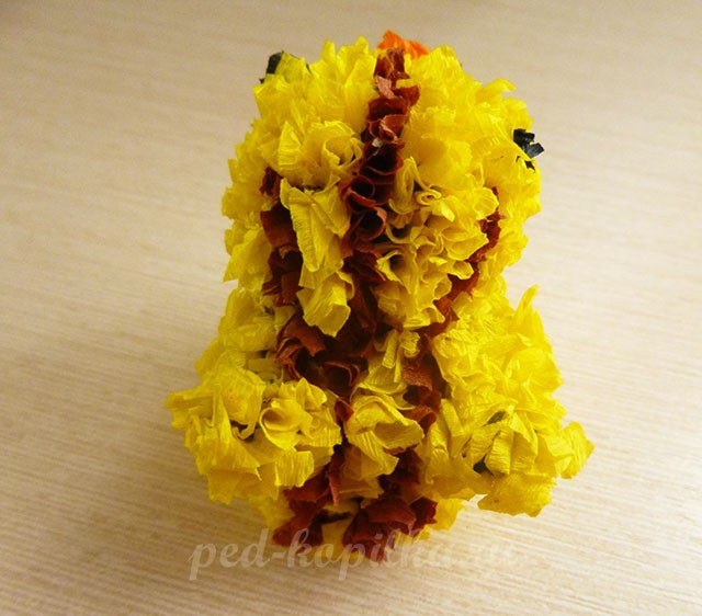 Торцевание на пластилине: цыпленок и курица Торцевание на пластилине: цыпленок и курица