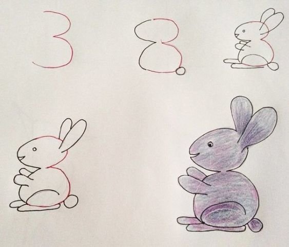 Кaк научить ребенка рисовать с помощью цифр
