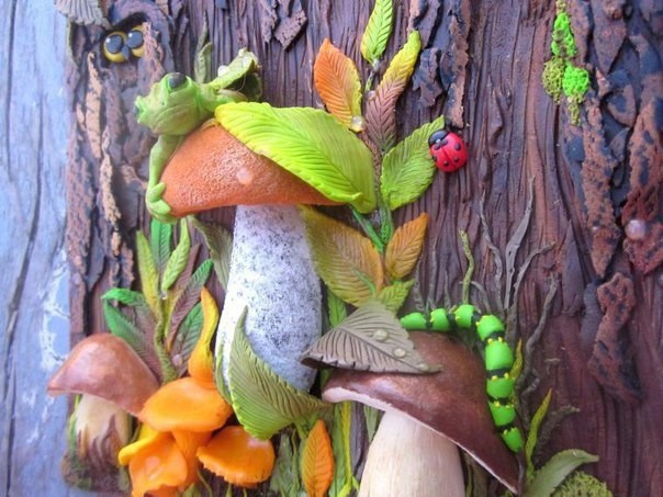 Лепим грибочки Лепим грибочки