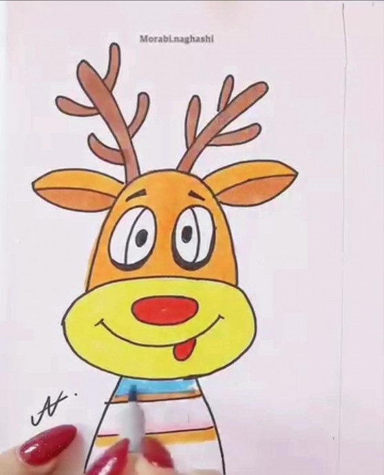 Олень в свитере Олень в свитере