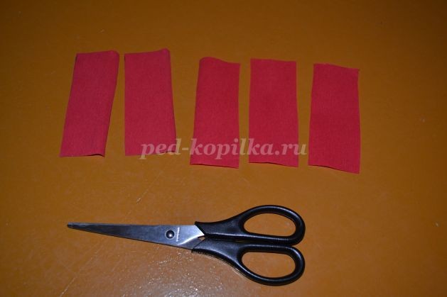 Букет тюльпанов из конфет: часть 1