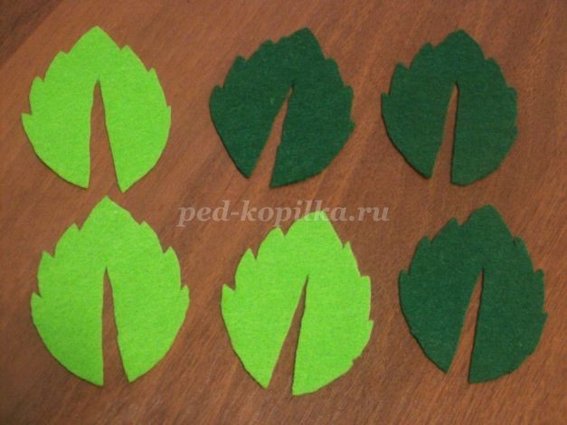 Как сделать цветы из фетра детскими руками Как сделать цветы из фетра детскими руками